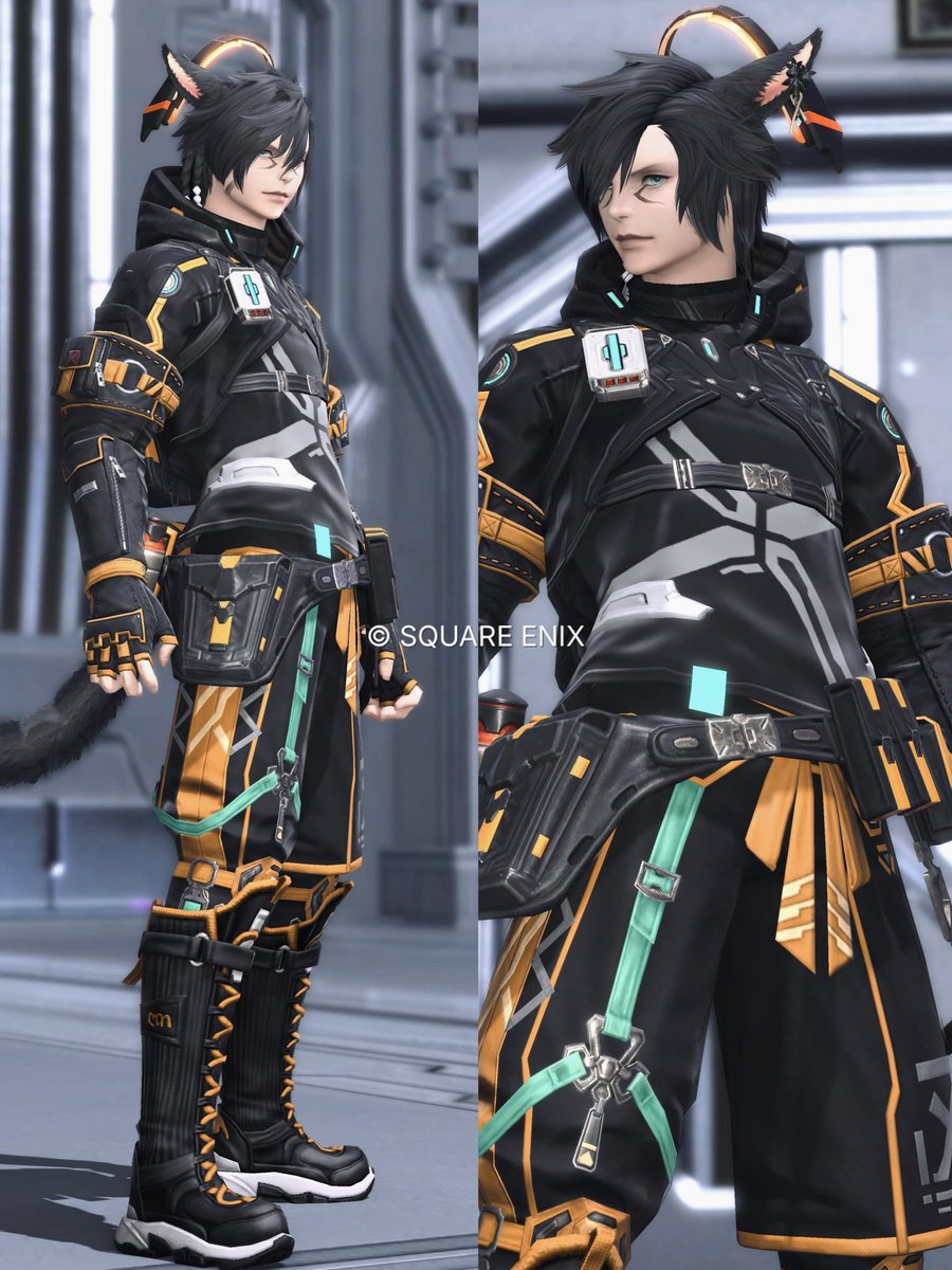 りぼん様 14点 ⬛️🟧 #FFXIV