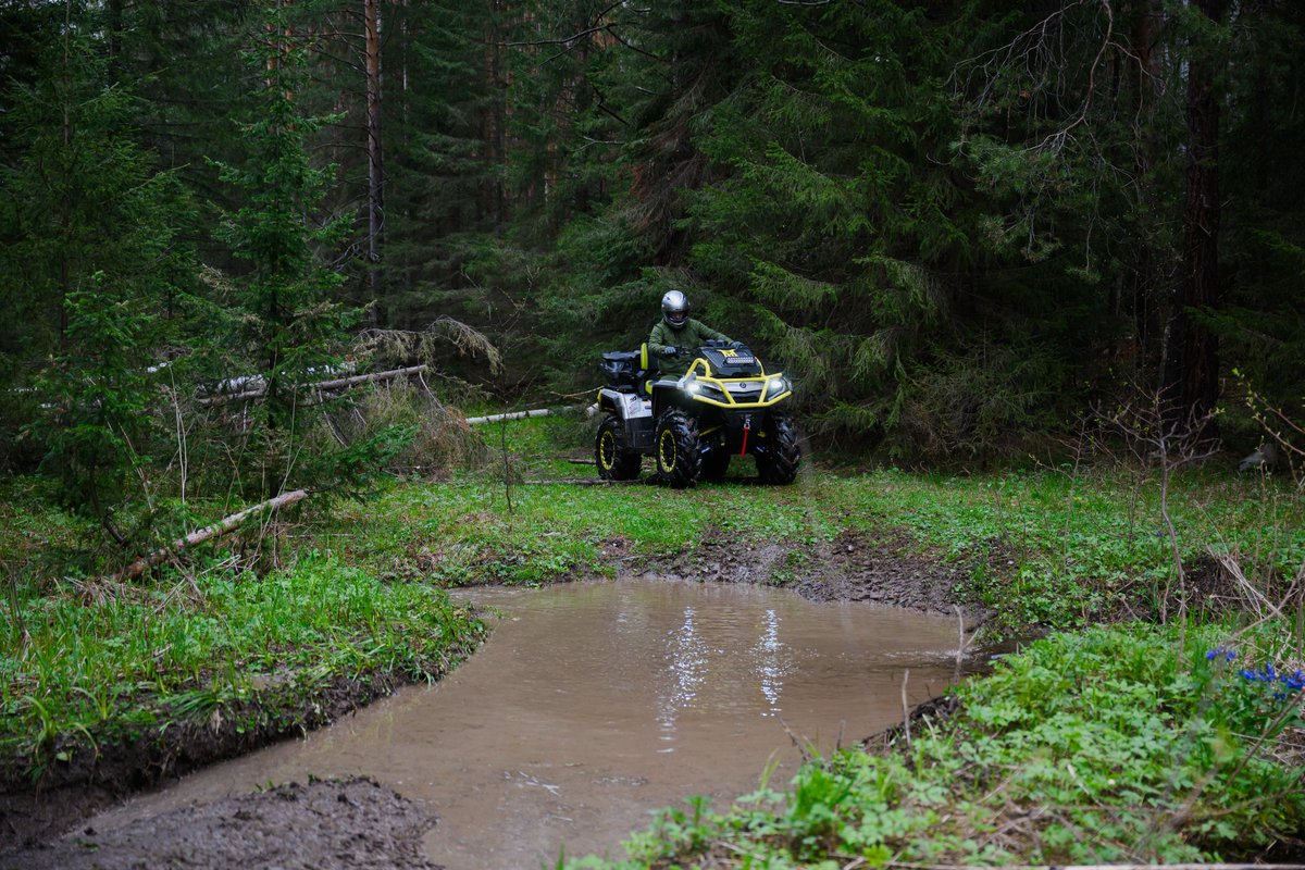 aodesusa's tweet photo. Weekend forecast: 100% trails and trees. 🌳☀️

#aodes #pathcross #workcross #atv #utv #foresttrail #adventure https://t.co/KotMV4Bzyj