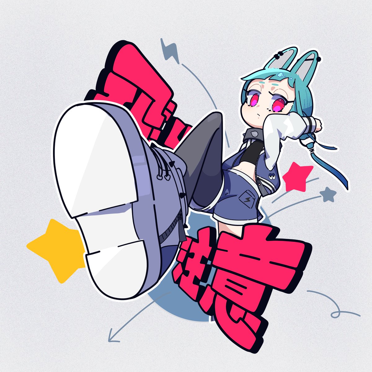 _mugi_com2's tweet photo. 1年前くらいに描いた構図で再び描いたんやけど、この成長＆変化を見てほしいんだ

←2025.4　　　　　2026.6→ https://t.co/0l09kPgRsd