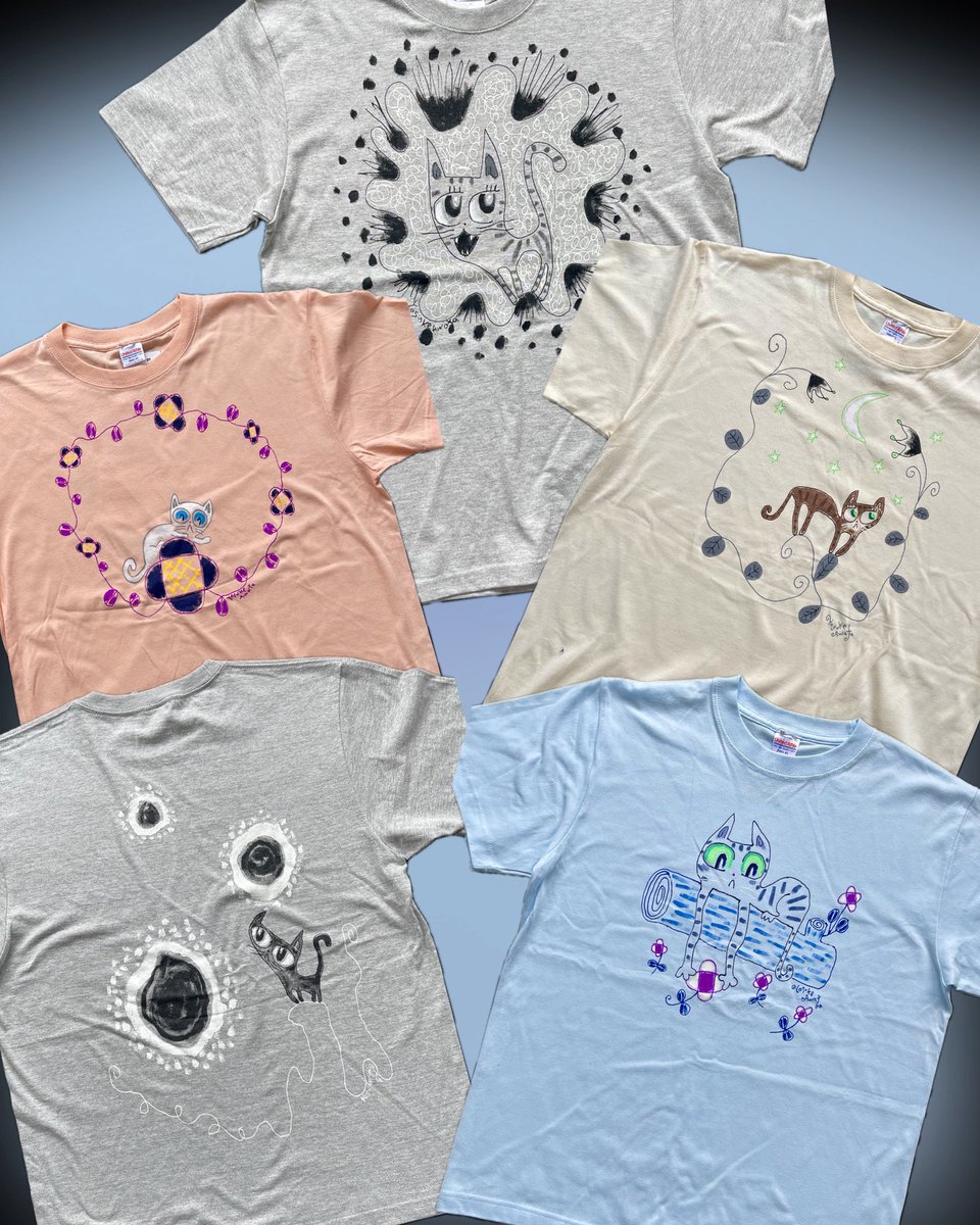 yosukeawata's tweet photo. 私もTシャツ5点出します

2026/6/6〜なくなるまで
『Tシャツ一点もの展』
場所：chakana⭐︎チャカナ
横浜市神奈川区六角橋1-9-23
@jamechakana 

他にはないユニークな
1点もののTシャツが並びます

Itaru
mio (エムアイオー)
jame
hiroe 
Yosuke Awata

ポップでカラフルなお店
ぜひお出掛け下さい〜 https://t.co/s7TJFAmWMx