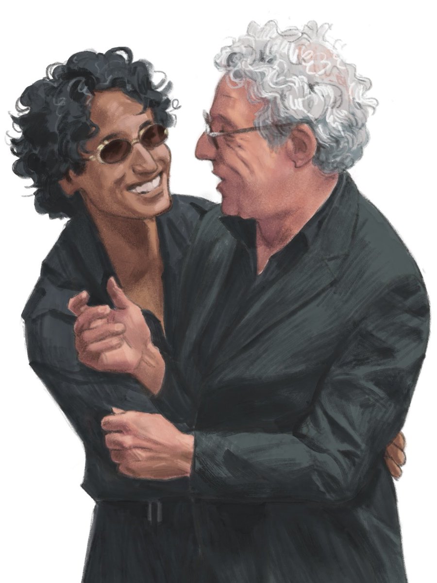 therandyhag's tweet photo. I tried to draw this as quickly as I could okay! ❤️🦇
#assadzaman #ericbogosian #iwtv #iwtvfanart #tvl https://t.co/SUZrlpTpgl