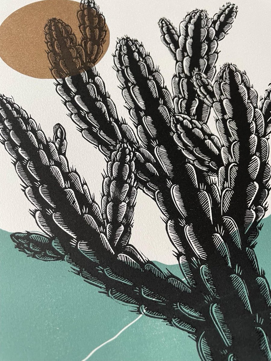 TomilkinaDesign's tweet photo. https://t.co/F3tXc0m3cJ #linocut #linocutprint #desert #desertcactus #desertprint #printmaking #originalprint #originalart #desertart #handprinted #handcarved #cacti #linoleumblock #linoprint https://t.co/qg0ZknR2Ko