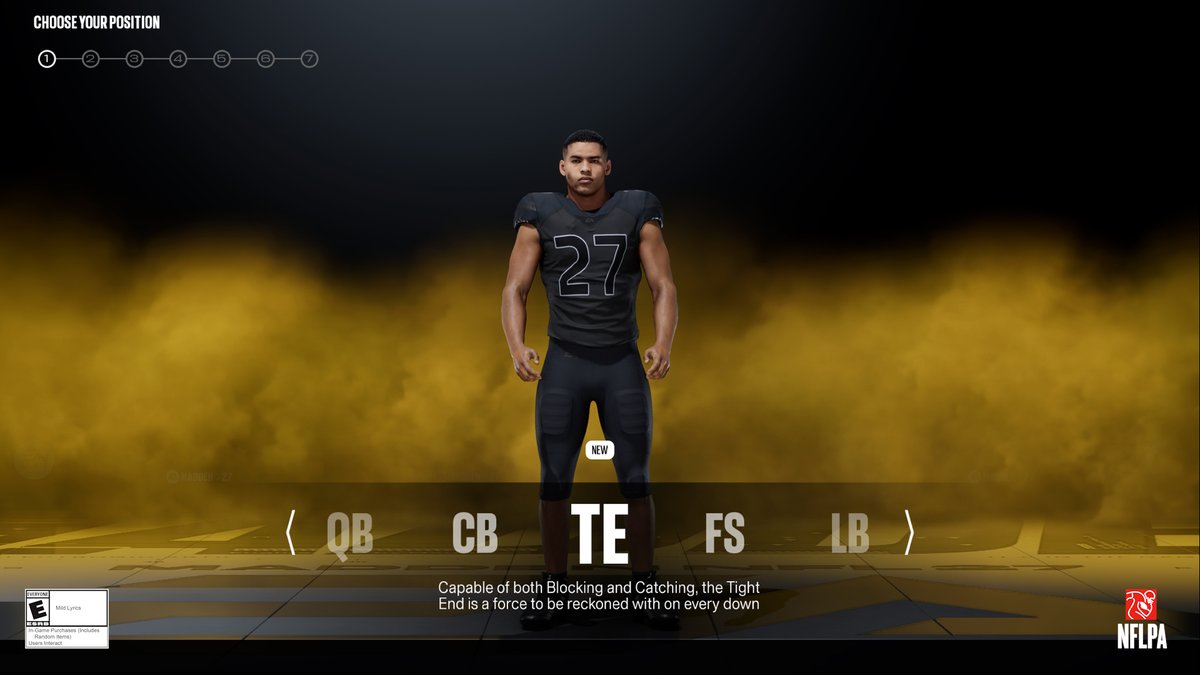 EAMaddenNFL's tweet photo. Superstar mode in #Madden27 is being revealed now (new positions included 👀) 

🔗: https://t.co/REHXoqeZIf https://t.co/yUz3R2Wo0w