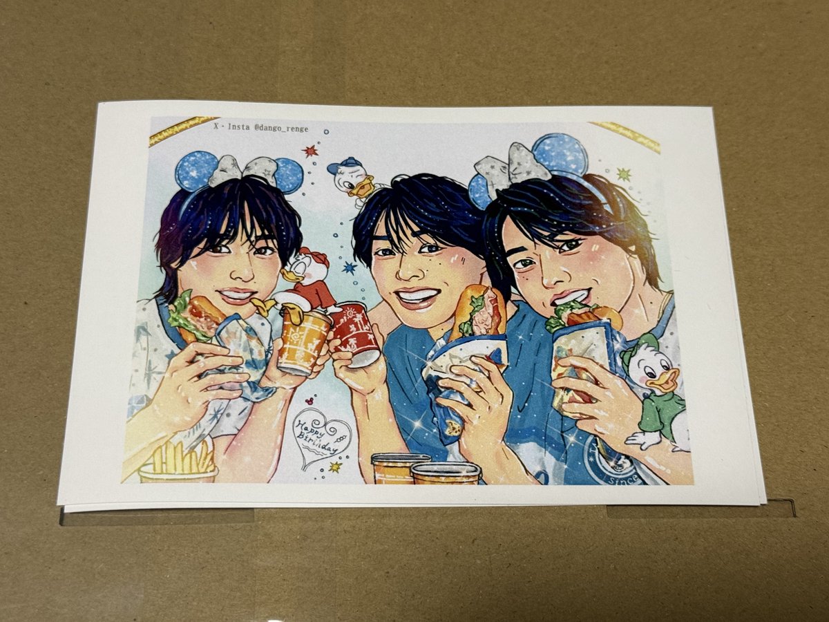dango_renge's tweet photo. ポストカード、今回は、沖縄手渡し分かなり少なめに用意しているため、郵送(裏の住所欄に直接住所を書いて郵送)も検討しております。 https://t.co/wZQeT5IffV
