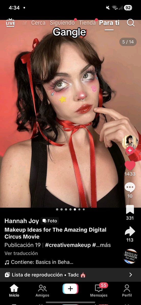 KiiroOwO's tweet photo. En el stream de hoy! Replicaremos maquillajes uwu para estar listop para mi funcion de digital circus, el domingo https://t.co/CL3kdRIdlu
