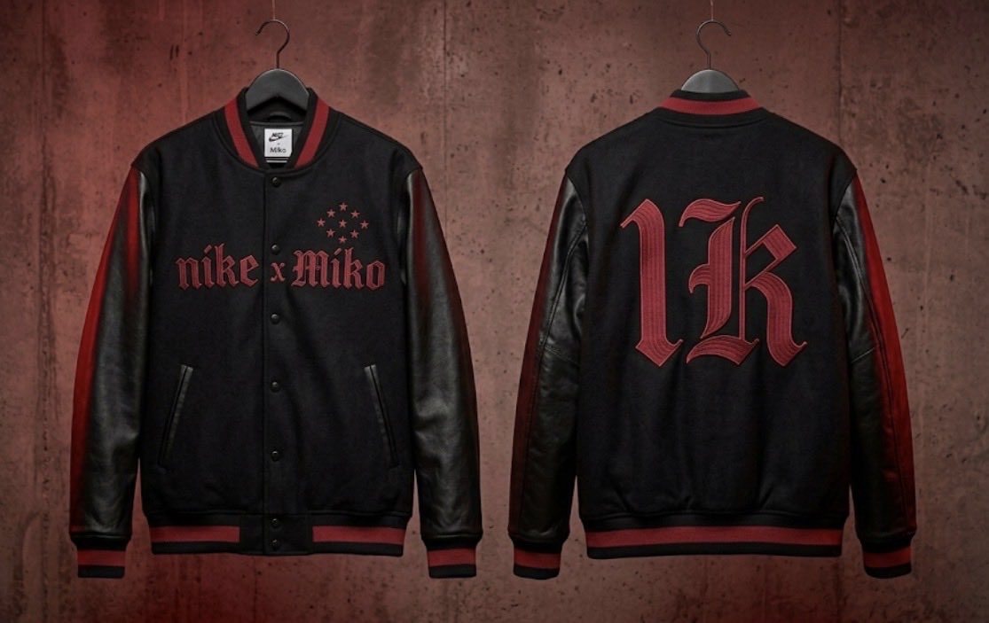 AmandaFons3's tweet photo. Si me lo preguntas, mis collabs favoritas de Nike son las de Travis, y ver a Miko junto a él solo me hizo pensar en cómo sería una collab de ella y Nike. No debí pedirle a la IA que la creara porque ahora la necesito en mi vidaaaaaa😭 https://t.co/FqwF8uYCZF