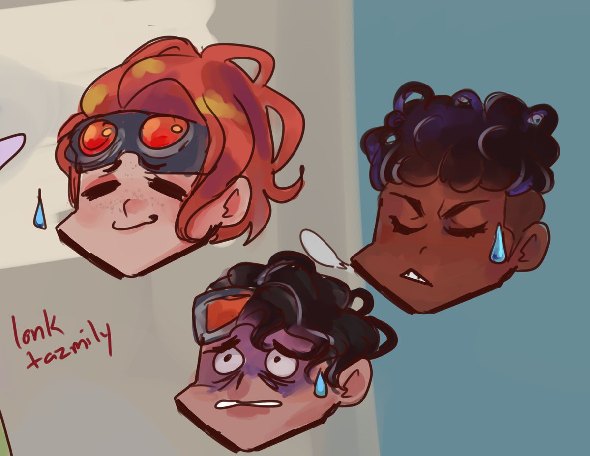 lonkuuu's tweet photo. the babies
#apexlegendsfanart horizon, bangalore and mirage :3 https://t.co/oY0Hel0iNr