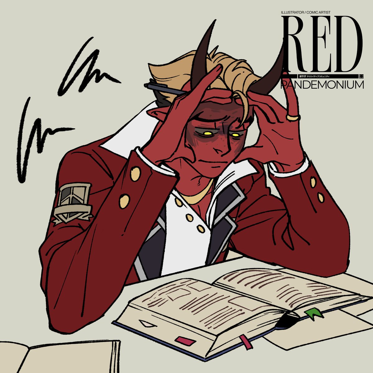 R3dPandemonium's tweet photo. Highschooler doing highschool stuff

#deadlock #deadlockfanart #apollo 
-46 https://t.co/wYwrsW3vgs