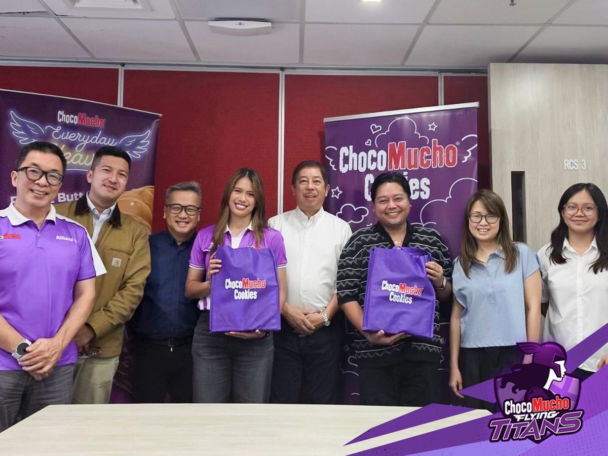 CMFlyingTitans's tweet photo. 💜 The future shines brighter with Jewel in purple.

Welcome to the Flying Titans, Jewel Encarnacion! 🏐

Ready to bring power, passion, and a winning mindset to Choco Mucho. https://t.co/mwwjIvEYJF