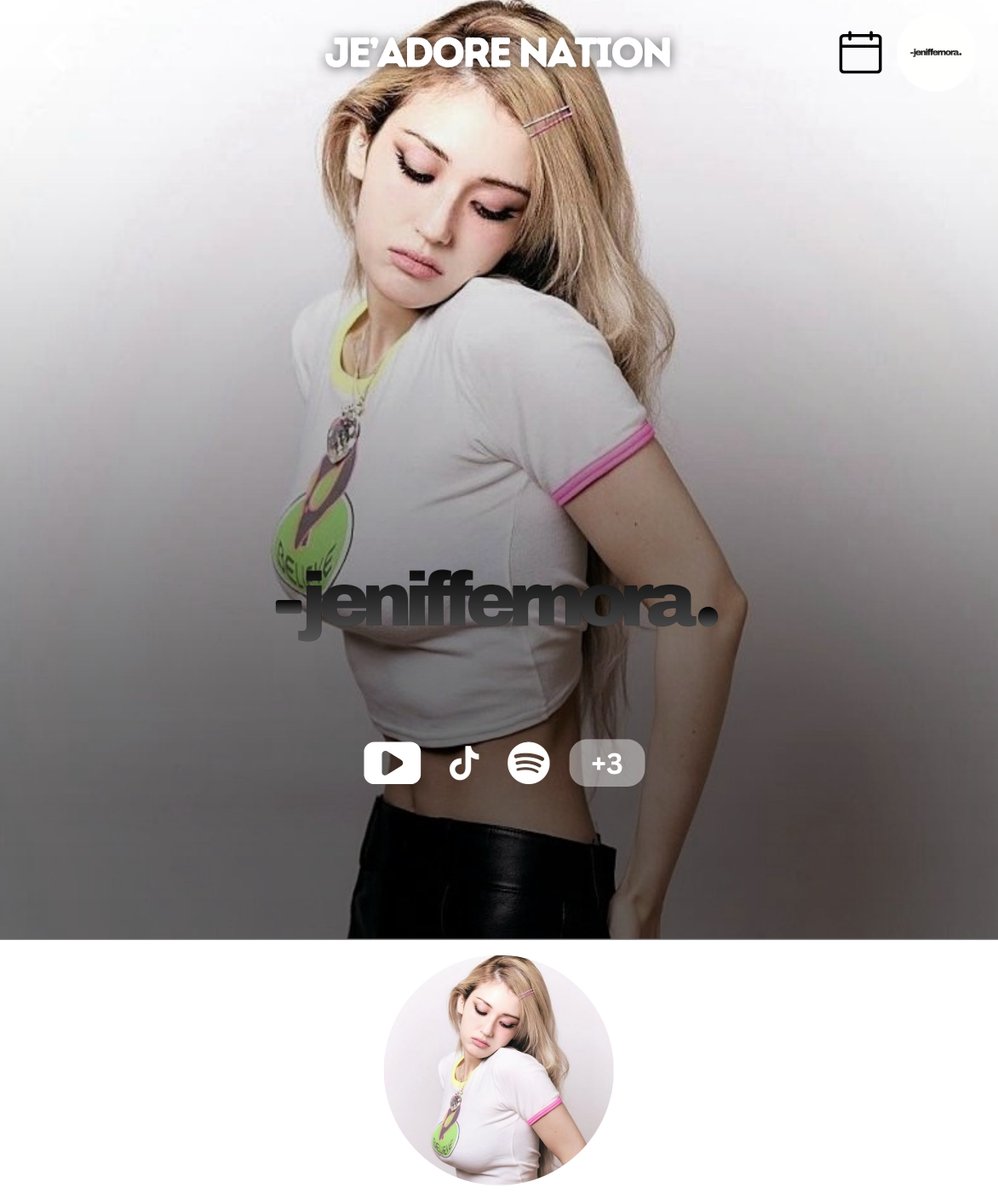 jeniffersvinyl's tweet photo. ㅤ

           ‘𝗝𝗘𝗡𝗜𝗙𝗙𝗘𝗥 𝗡𝗢𝗥𝗔
           | ANNOUNCEMENT:

Jeniffer Nora’s official global community on Nation is now open.

Join #JEADORENATION and get access to exclusive content, heartfelt messages from Jeniffer only made just for you.

See you inside, Jeadore. https://t.co/RwiuaTPwdV