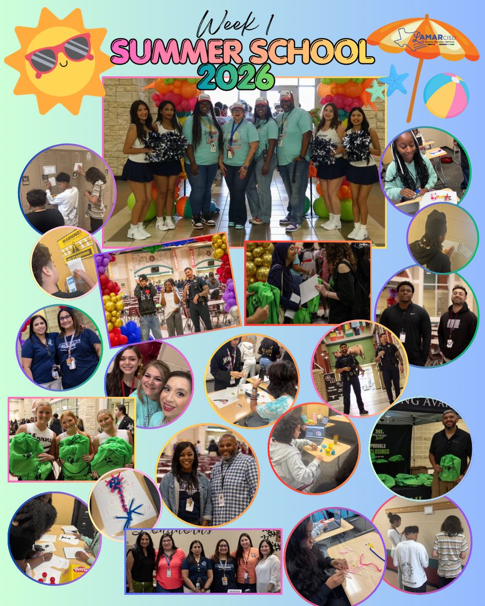 BlueStampedeAP's tweet photo. 😎 Week 1 of Summer School is in the books! Our scholars & staff kicked off the summer with determination, resilience & a commitment to success.✏️Summer School is an opportunity for students to earn credits, stay on track for graduation, and invest in their future.⛵️As we sail into Week 2, we remain committed to high expectations and academic success.#SummerOfSuccess #SummerSchool2026