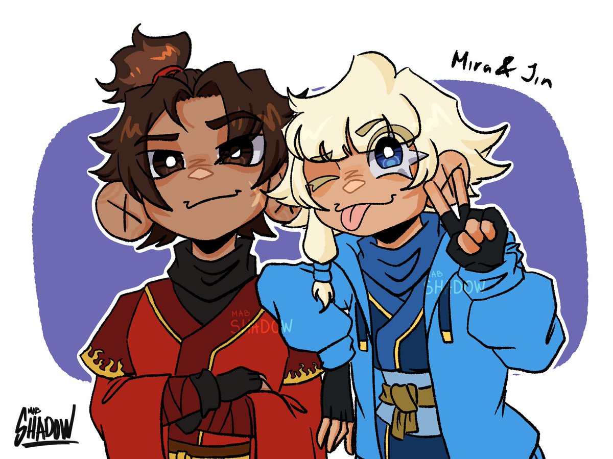mabShadow07's tweet photo. THE CHILDS ❤️💙✨

#ninjago #ninjagolegends #jin #mira https://t.co/ftfCbld64H