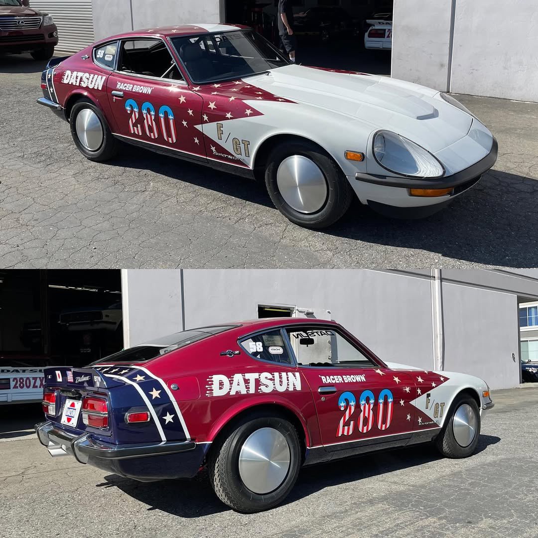 ZCARGARAGE's tweet photo. For Sale
Z Car Garage presents five cars for sale from Randy Jaffe’s collection. 

-1971 Datsun 240Z Series 1 S30 with Rocketbunny

-1970 Datsun 240Z Safari  

-1970 Datsun 240Z Bonneville 

-1979 Ex-Jim Fitzgerald Datsun 280ZX 

See https://t.co/o3oV3FZtZz for details https://t.co/tX2CeX48CK