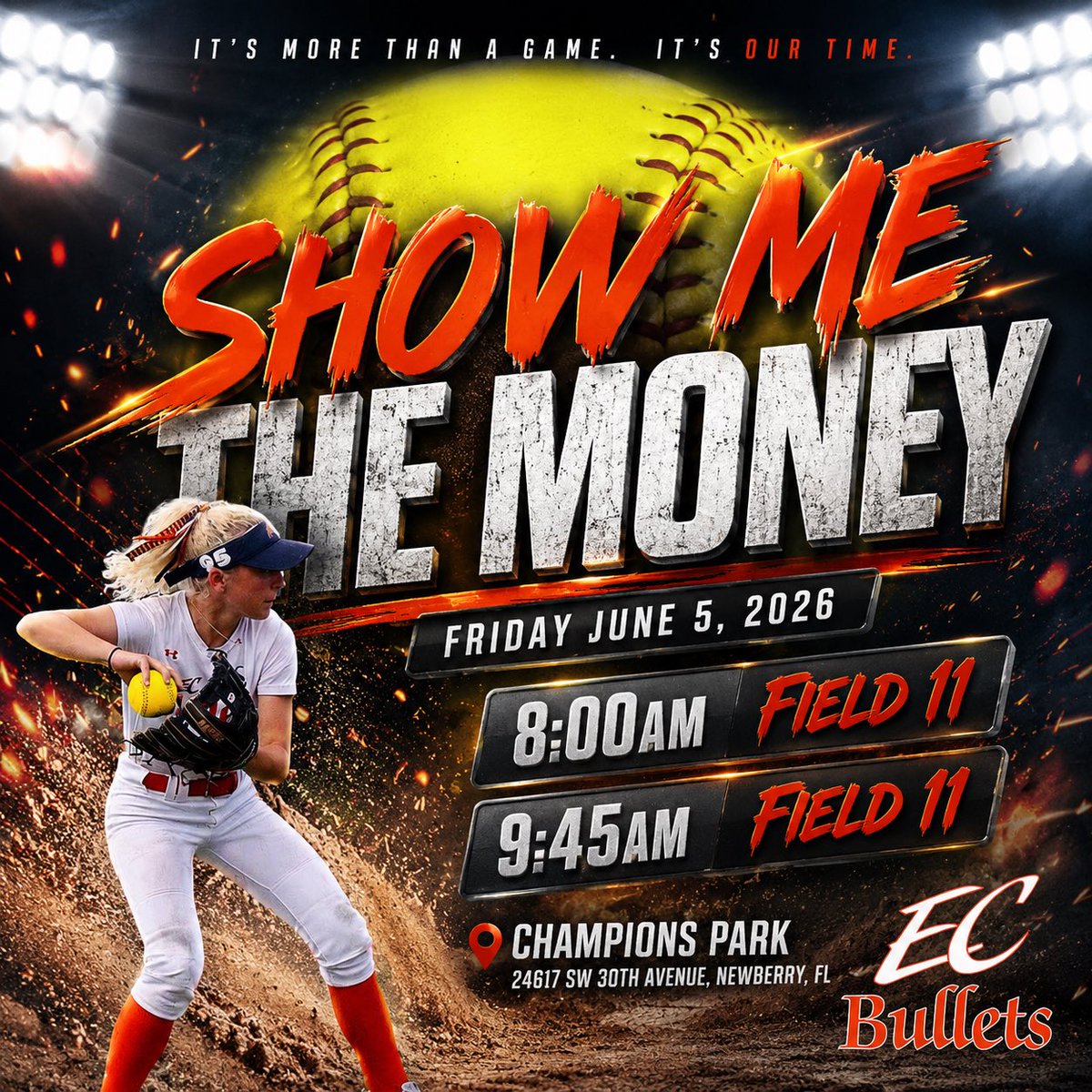 EECano95's tweet photo. Show Me the Money starts tomorrow!!!! #softball #95⚡️ @KirstinMapes @steph_gate2 @HamCollSoftball @WinReality @ExtraInningSB @LineDsoftball @DirectRecruits @SoftballDown @D1Softball @D1ProScouts @D1portal @CoastRecruits @SBRRetweets @EliteRecruits_ @TopPreps @gatorjack72 @Get2CollegAth @nxt1sports @softballclips 
@D1softball @scan1ansports