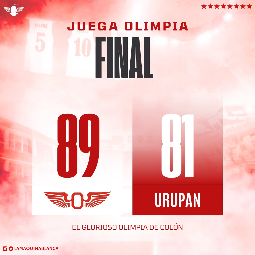 lamaquinablanca's tweet photo. Olimpia Olimpia! 

#ElOlimpiaDeColon🔴⚪ https://t.co/VE2aY57BXO
