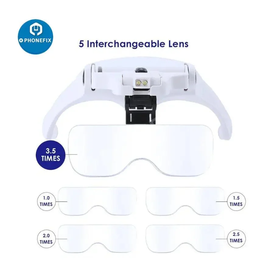 phonefixdiy's tweet photo. 1.0X–3.5X adjustable head magnifier with built-in LED lights.
Hands-free for electronics repair, jewelry craft & reading.
#HeadMagnifier #RepairTools #CraftEssentials #PHONEFIX #diyfixtool #iphonerepaircost #applefixnearme https://t.co/FRneipPGef