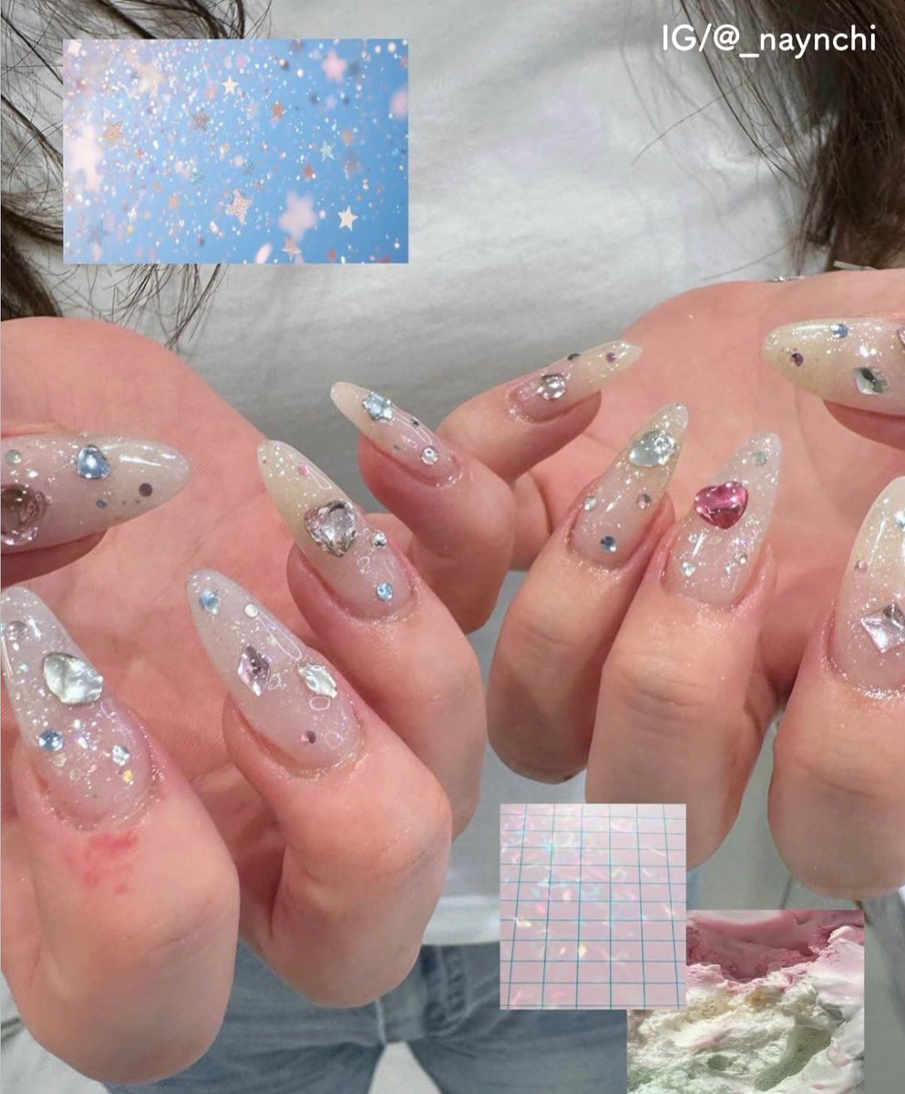 Nailiejp's tweet photo. 【保存必須！】夏前に大人気
カラフルジュエリーネイル✧︎*。🐋💎🫧 https://t.co/NOdPlug0HE