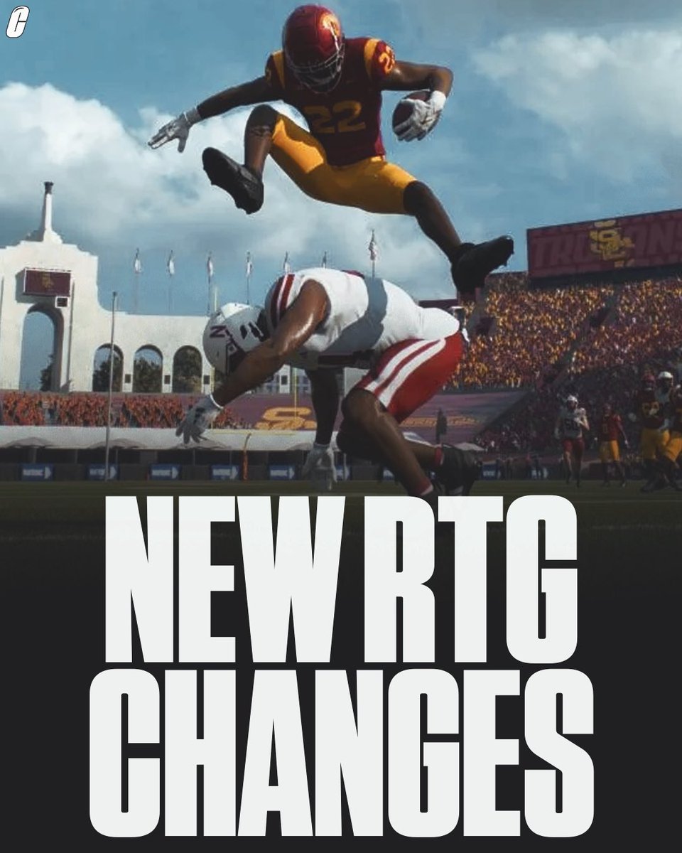 CFBAlerts_'s tweet photo. The FIVE BIGGEST changes in Road to Glory for CFB27 👀

Can’t wait to get my hands on the new game 🔥 https://t.co/YY8L7LYrpi