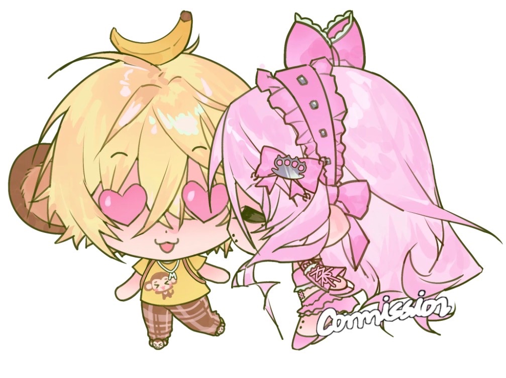 sencattat's tweet photo. Chibi comms so cute I wanna eat them all cannoli style https://t.co/CLJ5Jli1OF