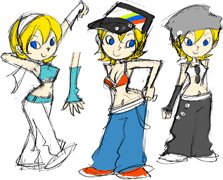 HieloLucy's tweet photo. Judy's Concept Art from the Pop'n Music 16 website
All of these outfits are so damn stylish https://t.co/u8tk8AnpnH