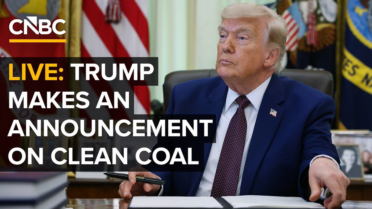 TheRealThelmaJ1's tweet photo. The White House was celebrating giving a billion dollars to the coal industry today.  China is whipping our ass and this kind stupid nonsense is why. https://t.co/L4d8yw48Zw