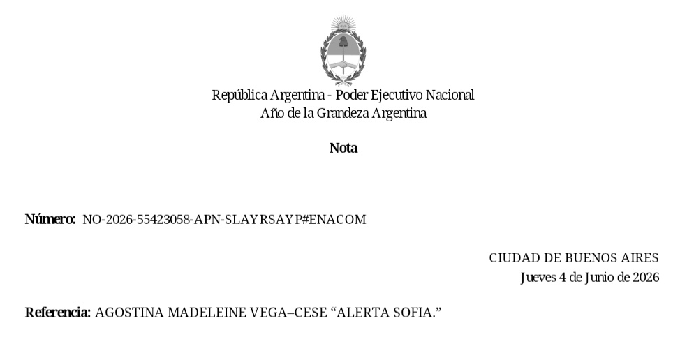mechab's tweet photo. Agostina desapareció y la mataron el 23 de mayo.
El 27 de mayo activaron el Alerta Sofía.
El 30 de mayo encontraron sus restos.
Hoy, 4 de junio, mientras sepultaban partes de su cuerpo desactivaron el Alerta Sofía.
Todo tarde. Todo para después. Así actúa la justicia. https://t.co/gOkyglGo9j