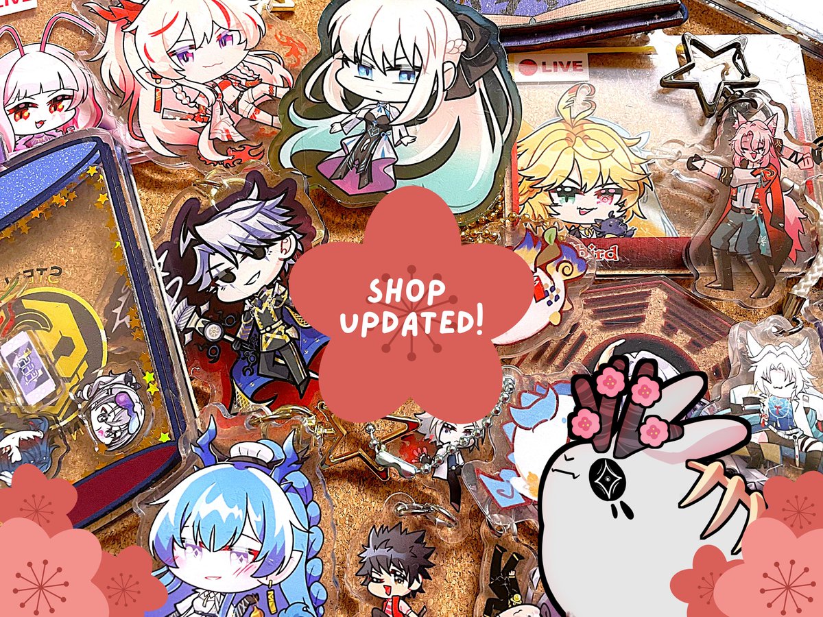 WOFWalker's tweet photo. Summer is here and fresh new products has entered my shop along with some restocks!

Come check out my shop here!:
https://t.co/qzdrRaHinI

#etsylisting #arknights https://t.co/Gc4roF05In