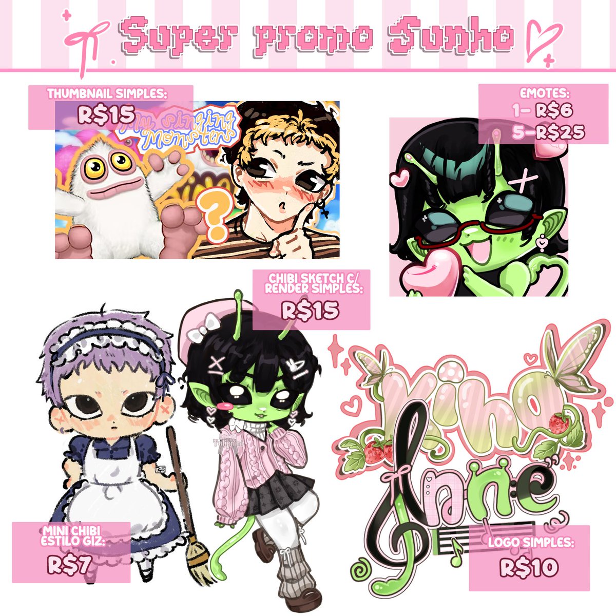 Tulipnini's tweet photo. ♡📅 Promoção de junho; o gerente está LOUCO!
Aniversário do meu irmãozinho/filho agora no final do mês então resolvi enlouquecer um pouco e fazer uma promoção de baratinhos.
 Vtubers/Pngtubers que se interessarem em algum item deste kitzinho criador de counteúdo ou quem quer (+) https://t.co/lHEkXZ4hC8