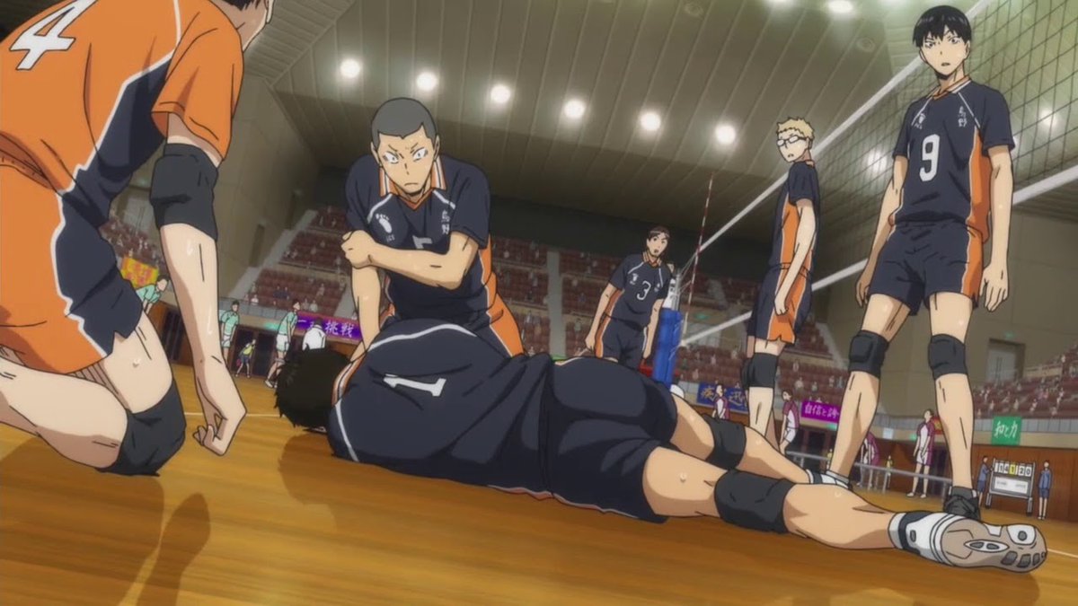 normienim's tweet photo. Hampir lupa Haikyuu literally bunuh salah satu key character dalam gelanggang di hadapan orang ramai. https://t.co/ZxRwtdTOMp