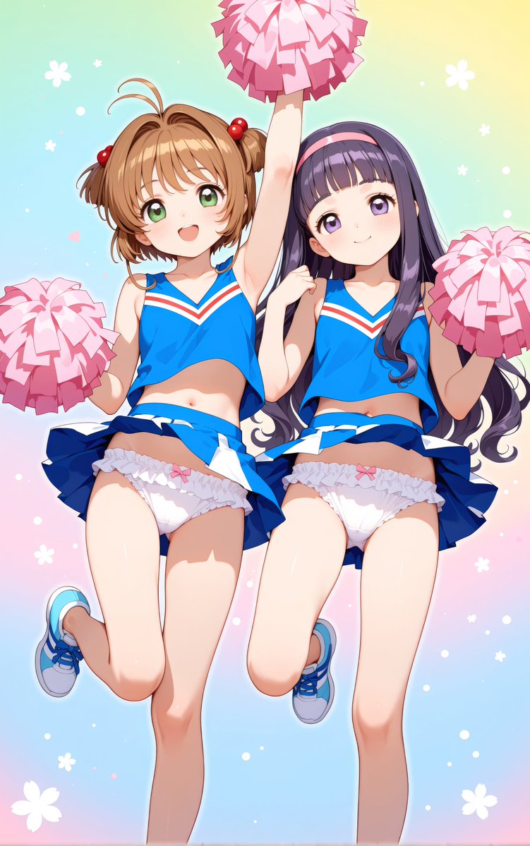 777_shinta's tweet photo. #金曜日のチアガール
木之本桜＆大道寺知世 https://t.co/ppeoblMCXY