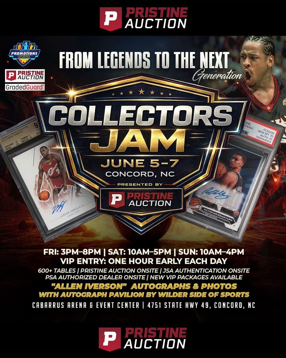 EcliptiK's tweet photo. Not sure if anyone will be in the area but vending the @SportsWaxPromo show in Concord, NC tomorrow! Bringing some heat so if you're close come by! https://t.co/ic801msZu1