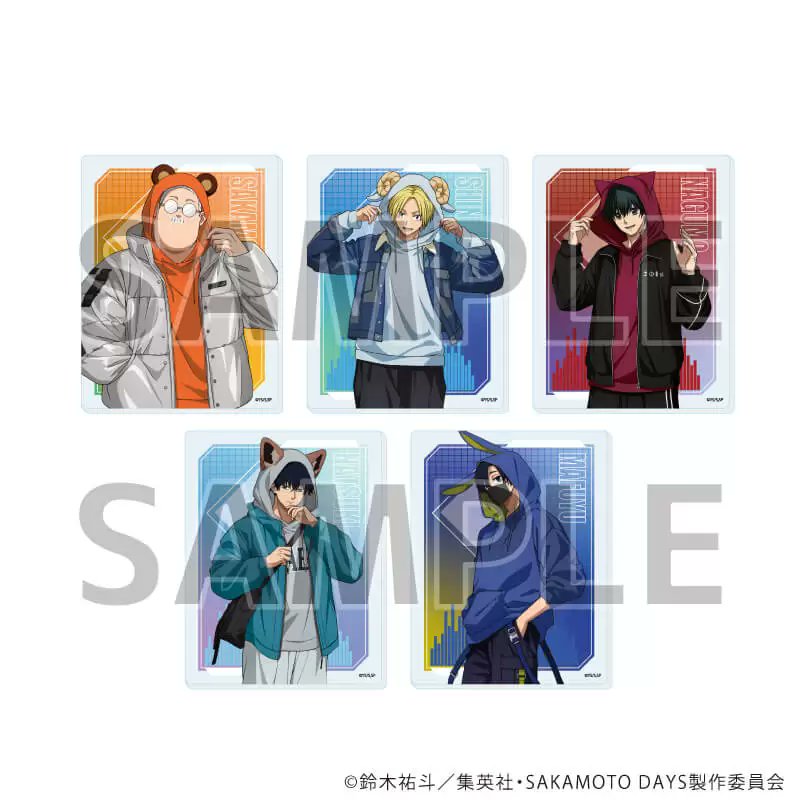 特典付き先行通販は本日まで！ アクリルカード「SAKAMOTO DAYS」17