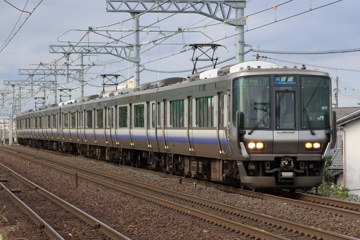 2026/06/05 223系2500番台近キトRS56+RS54編成 滋賀県高校総体多客対応
