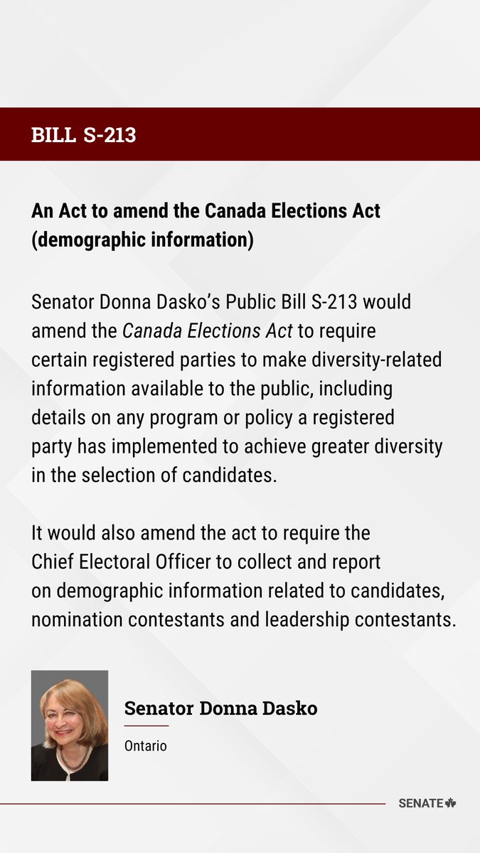 SenateCA's tweet photo. Senators are now discussing @DonnaDasko’s Bill #S213 at second reading in the Senate: https://t.co/9S3TSNMVaC

#SenCA #CdnPoli https://t.co/OhnGsqSxOB