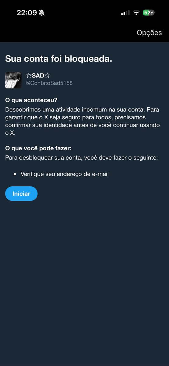ContatoSad5158's tweet photo. Olha isso tropa, tão tentando me censurar https://t.co/eyTgkvCEql