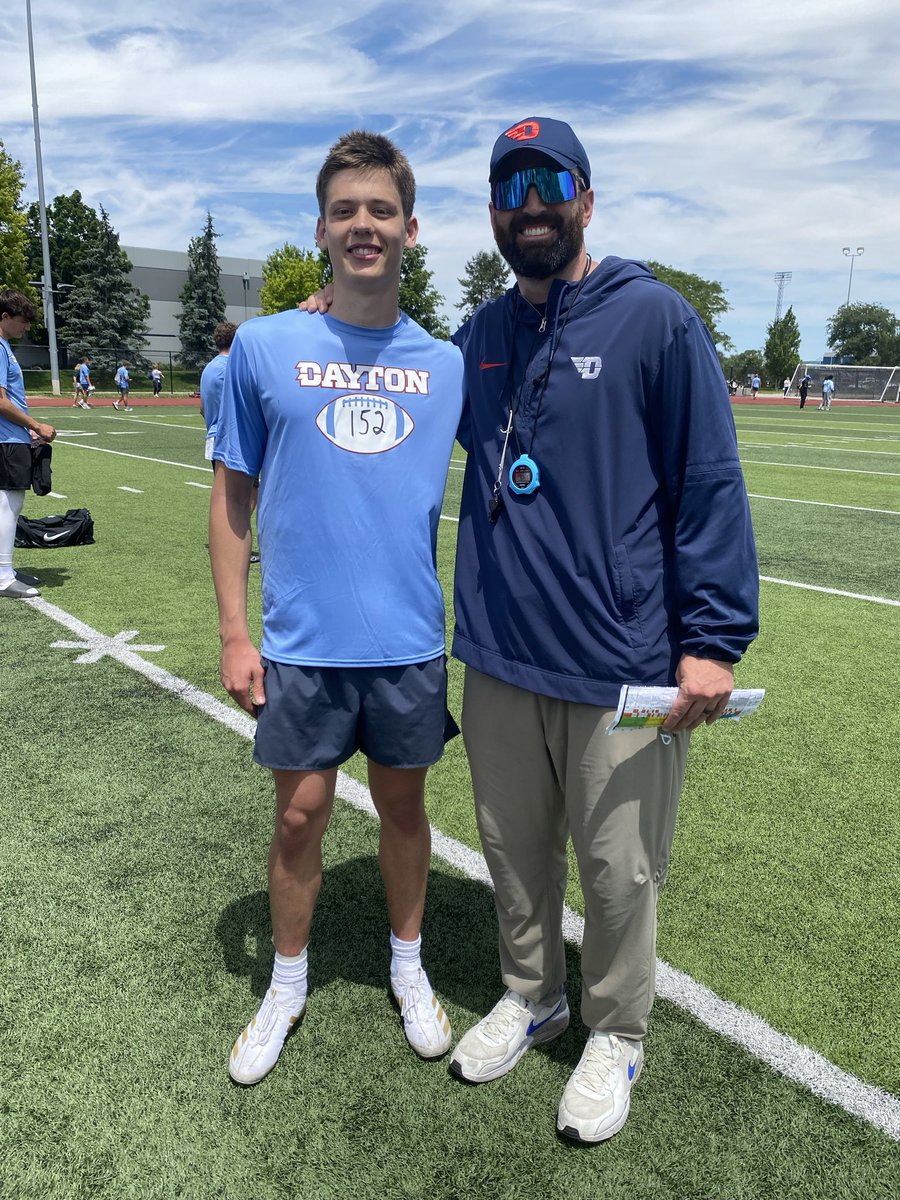 we67056's tweet photo. Had a great time competing at @DaytonFootball on Sunday! 

@John_bowes_ @TDAndrews4 @CoachWhalen59 https://t.co/bUaGFAkljX