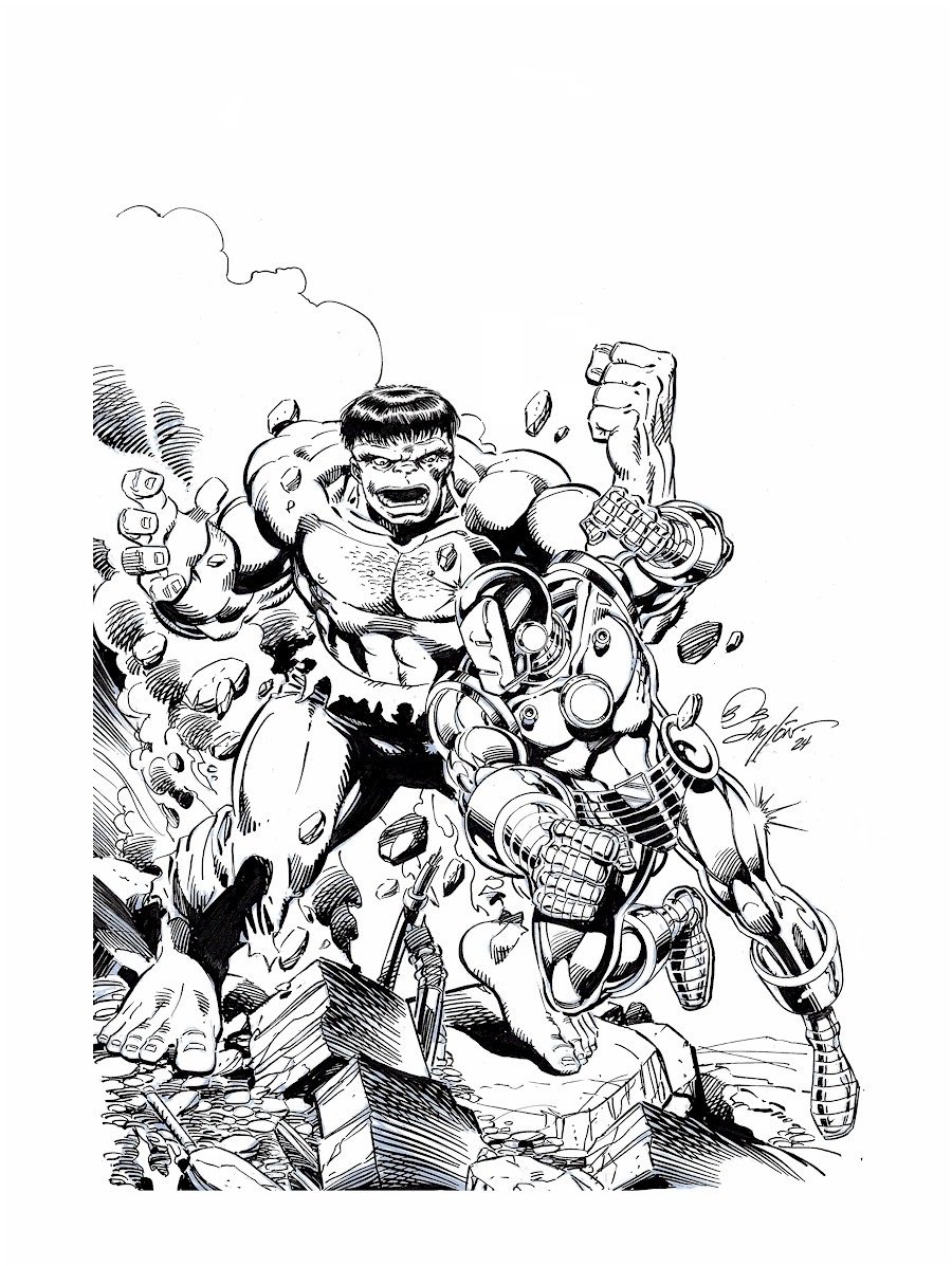 JonathanJColton's tweet photo. Bob Layton’s Hulk ! https://t.co/aKXenVPIB9