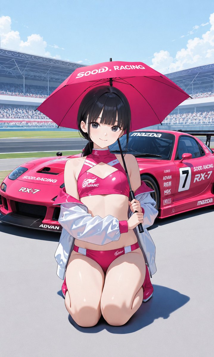 勝利の女神🏁 #AIart #AIイラスト