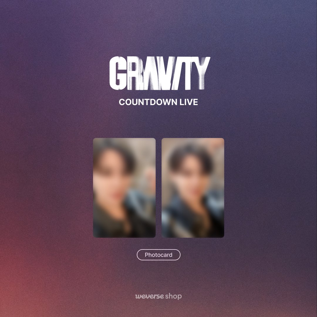 weverseshop's tweet photo. [김준수(XIA) 5th Full Album 'GRAVITY' : COUNTDOWN LIVE] STREAMING EVENT 구매자 혜택 제공중! 

지금 공개된 블러 이미지를 확인해보세요!

🎁 XIA 5th FULL ALBUM [GRAVITY] Cosmic Ver. / Orbit Ver. 앨범 1장 구매 시,
라이브 당일 착장 미공개 셀카 포토카드 2종 중 랜덤 1종 제공!

🗓️혜택기간 : ~ 6월 8일(월) 11:59 PM (KST)
👉#WeverseShop : https://t.co/9q8y12cgvx