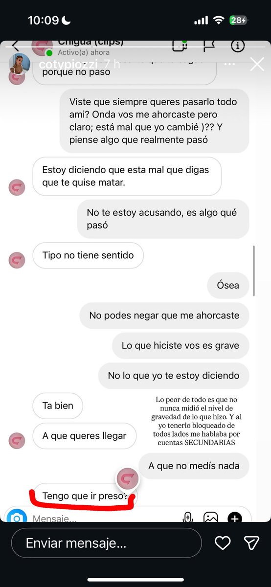 Pi1913_'s tweet photo. Coty subio historias de chigua que le hablo despues del tiktok. “Te ahorque en joda” que clase de “joda” es esa??? https://t.co/YplmwbXasD