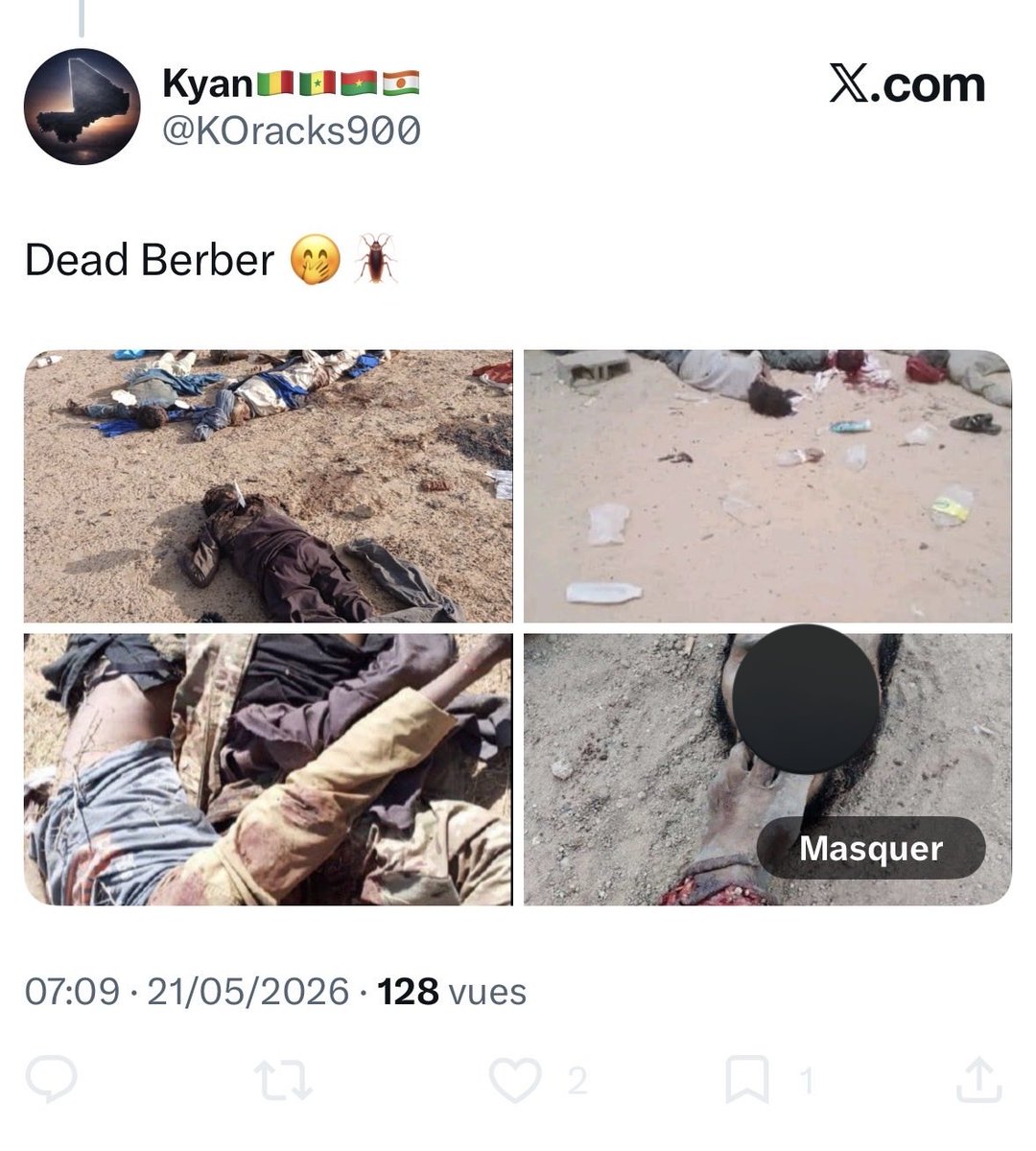 tacticien56's tweet photo. @KodessB26629 @SousouRass C'est un gars qui l'a traitée de singe pas tout les petits.

Je rajoute ça ⬇️ https://t.co/rR5nZGvz76