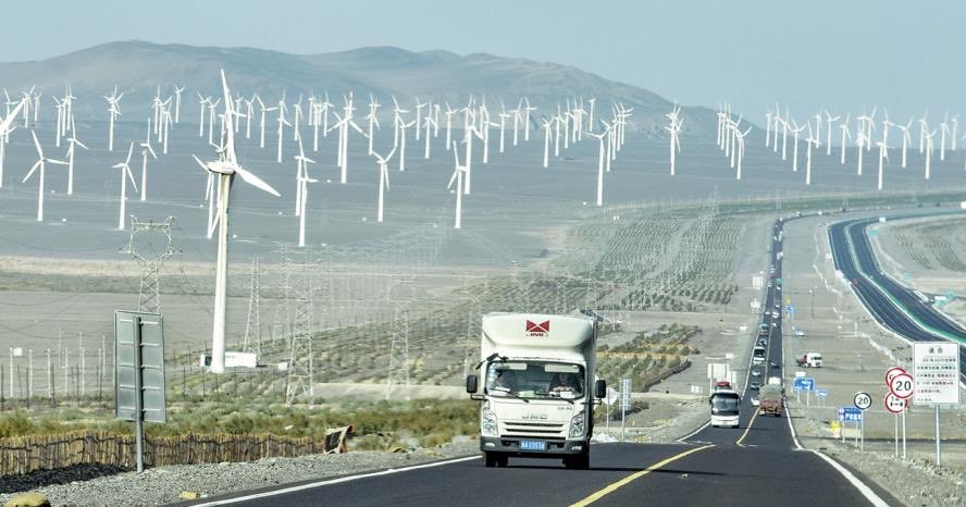 groundserver's tweet photo. @EdKrassen Yep, see this huge wind farm in China that they aren’t using. Everything that comes out of his mouth is a fucking lie. Just like the shit in his diaper, shit comes out of his mouth. https://t.co/qCd7PuRGMP