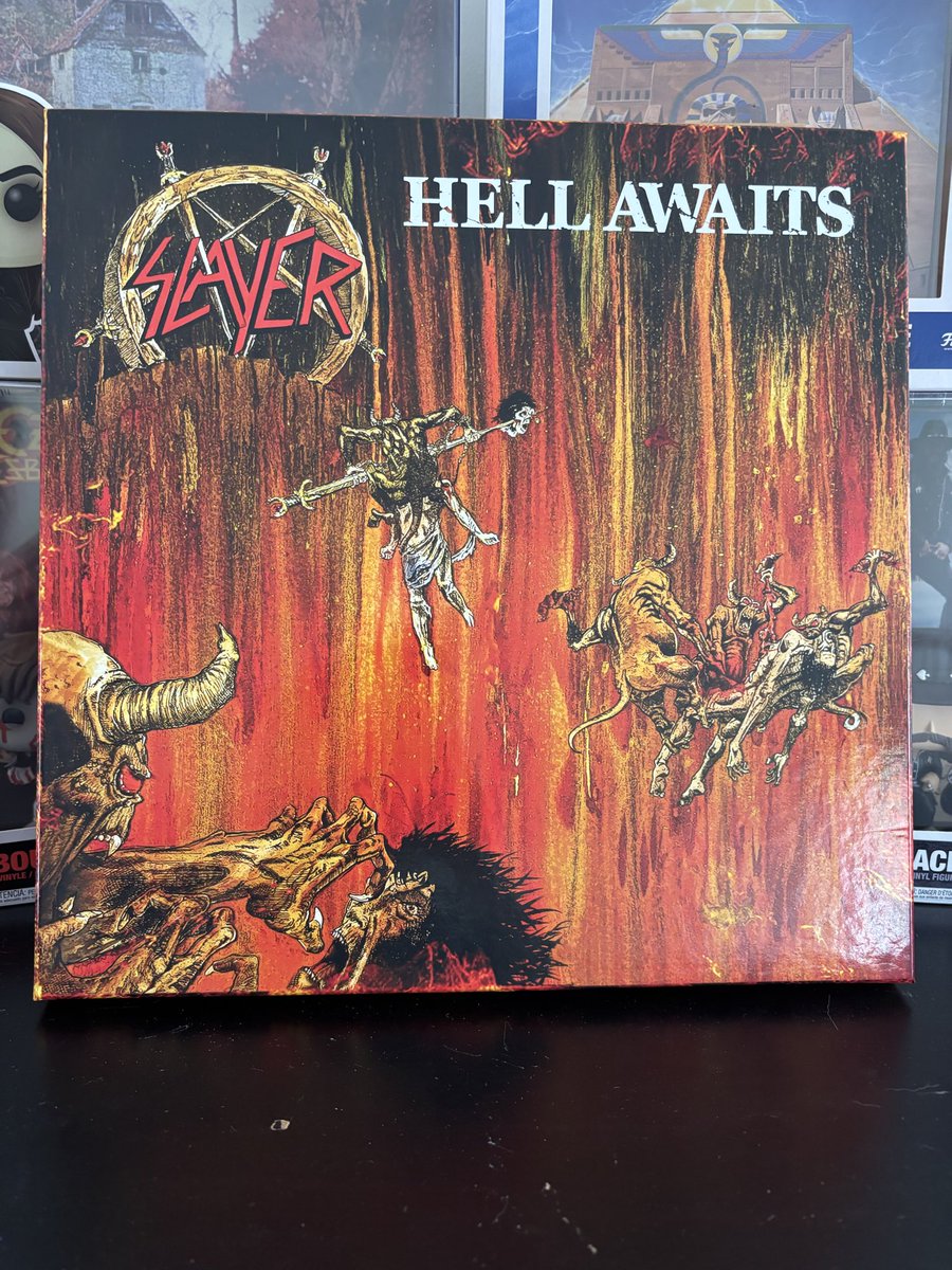 MrBee1969's tweet photo. Hell Awaits 40tg anniversary… Lets go!!
#nowspinning #vinylcommunity https://t.co/z2vZw9JiMq