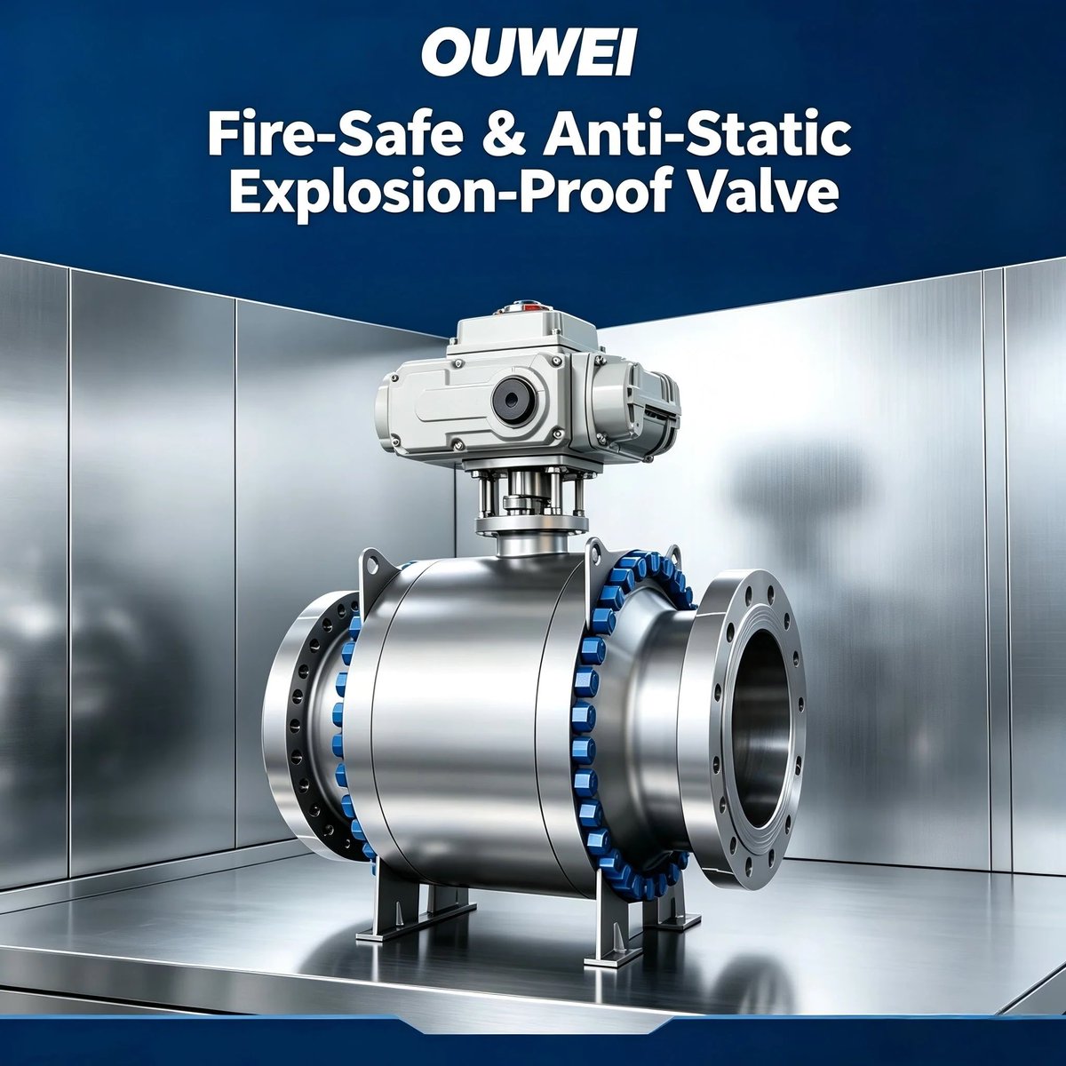 OUWEIValve's tweet photo. Fire-Safe and Anti-Static OUWEI Top Entry Ball Valve for Explosion-Proof Industries
OUWEI top entry ball valve adopts fireproof and anti-static design, securing operation for flammable and explosive industries.#OUWEI #FireSafeValve #AntiStaticValve #TopEntryBallValve https://t.co/7pheoLzEYo