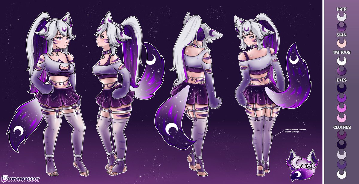 LunaAwoo_VT's tweet photo. @miiikaccino awoo~ love your art style! https://t.co/ItENOqEDo8