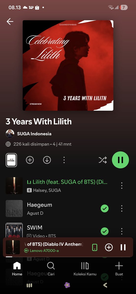 withmysoulna_'s tweet photo. @SUGAIndoFanbase THREE YEARS WITH LILITH
#3YearsWithLilith
#HalseyxSUGA
#SUGA #AgustD #슈가 #방탄소년단슈가 #シュガ #BTSSUGA 
@BTS_twt https://t.co/caGzvRtwIL