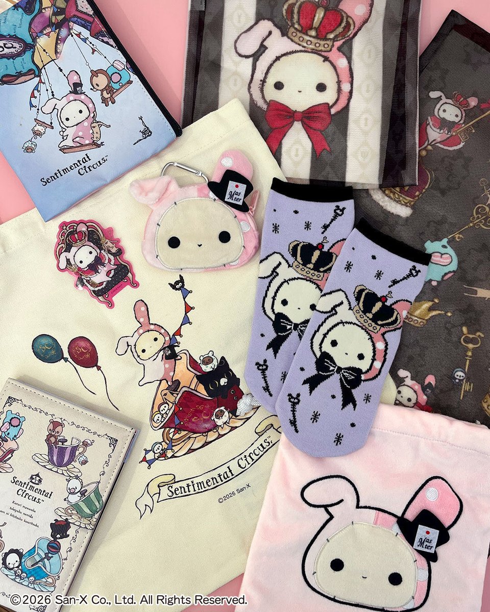 390aeonsuzuka's tweet photo. 新商品🎶

「センチメンタルサーカス」限定アイテム🖤🎪
本日より販売開始しております⭐️

ぜひ店頭にてご覧くださいませ☆彡 https://t.co/wzxOKMEX6K