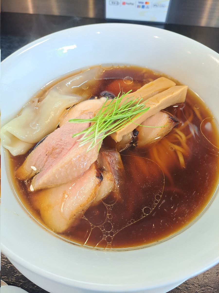mcdtsy's tweet photo. おはようございます！
麺や晴心、このあと11時オープンです。

6月5日(金)　通常営業
11:00-16:00 L.O

昨日は巨匠の味を勉強しに行ってきました！朝霞まで意外と近い（急行なら池袋から3駅）し、朝霞からも普通に近い。
次は塩も食べたいし、醤油もかけでも食べてみたいです。ご馳走さまでした！ https://t.co/6cvEPTW75O
