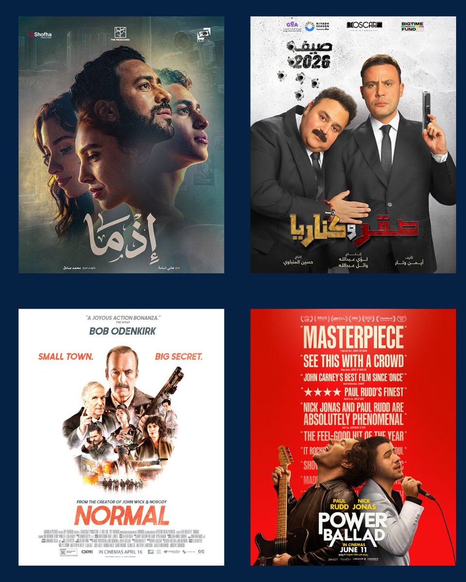 voxkuwait's tweet photo. يحمل يونيو معه الكثير من الحماس إلى الشاشة الكبيرة 🔥🎬

استعدّوا لشهر مليء بالأكشن والمغامرات والإثارة والقصص التي لا تُنسى على شاشات #ڤوكس_الكويت 🍿

أيّ فيلم يتصدّر قائمة مشاهداتكم؟ 

@MajidAlFuttaim https://t.co/3MUdKhYXyY