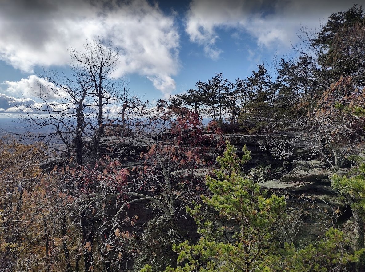 PhilGerla's tweet photo. @GetOnTap House Rock, Hanging Rock State Park (Fall 2025). https://t.co/J17KFSJhCS